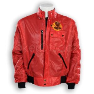 Men’s Red Cobra Kai Windbreaker Jacket (front)