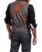 Old School Gun Man Vest with Holster