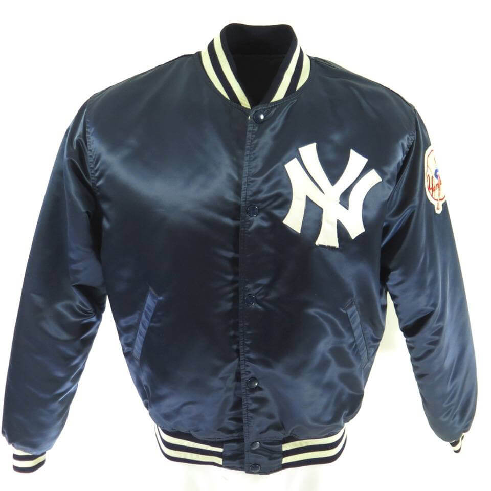 Vintage 80s New York Knicks Starter Satin Jacket Size Mens 