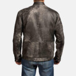 Men leather jackets chalky