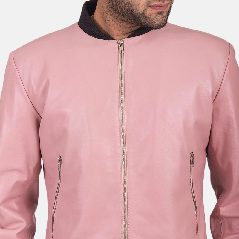 Barney Cools Men Florida Bomber Jacket pink