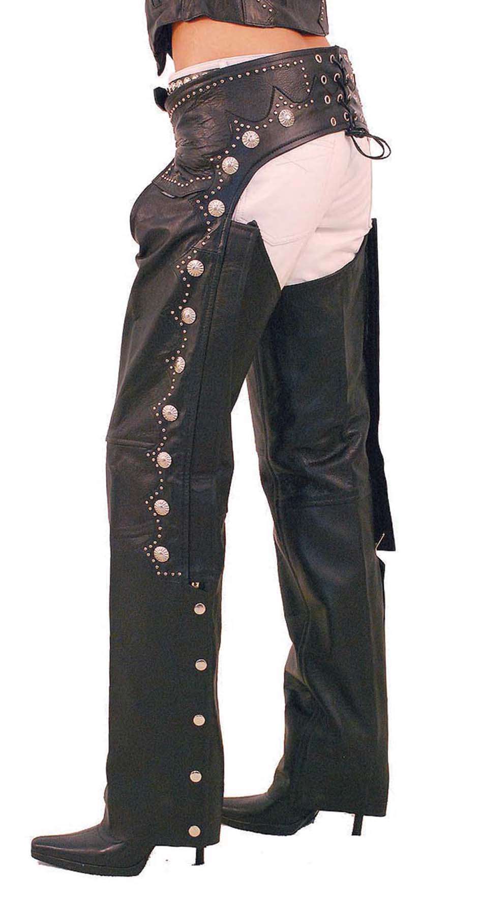 Replacement Chaps Round Concho – Sparkling Cowgirl