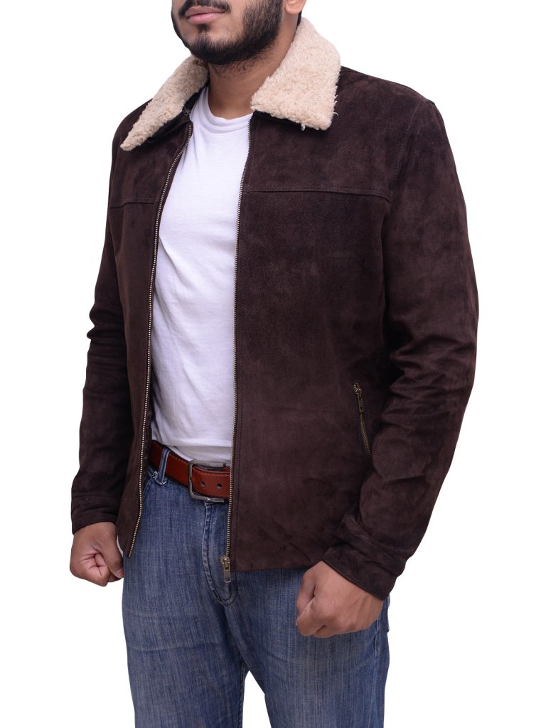 Rick grimes best sale suede jacket