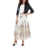 Samantha Black Smooth Effect Leather Short Jacket