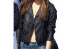 Emma Watson Leather Biker Jacket