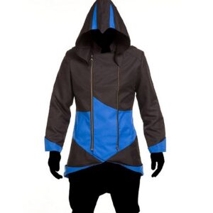 Assassins Creed III Black and Blue Jacket