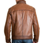 Brad Kroenig Brown Stylish Leather Jacket