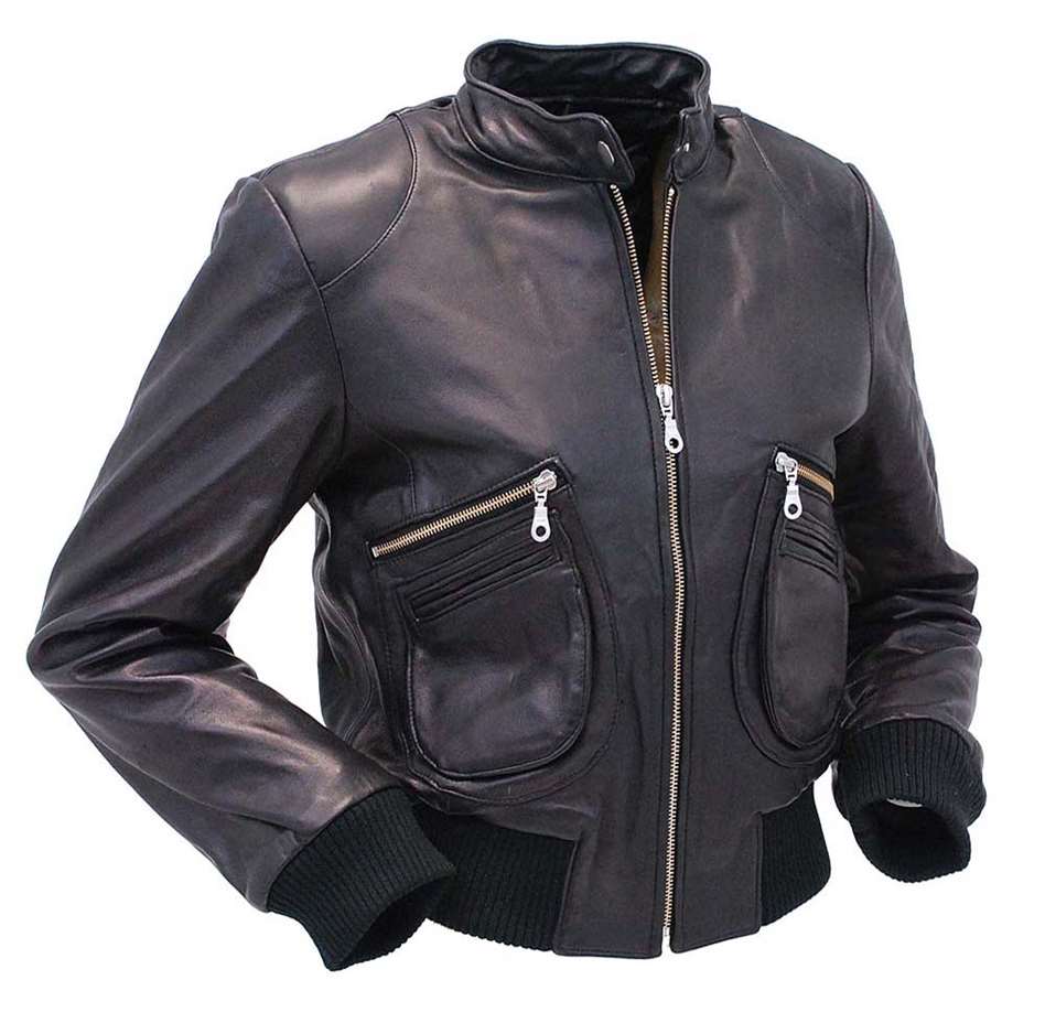 Doma leather bomber on sale jacket