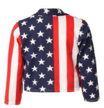 American Flag Fashion Leather Jacket