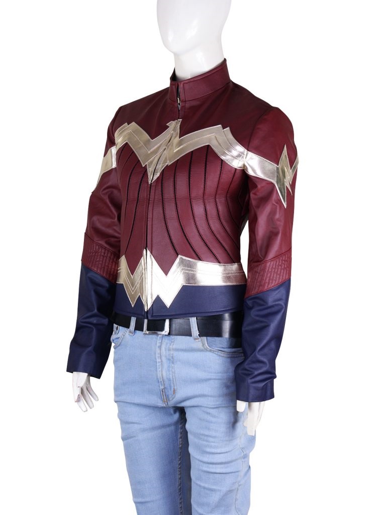 Diana Prince Wonder Woman Leather Jacket - Jacket Makers