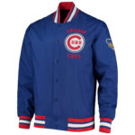 Blue Chicago Cubs The Jet III Full Snap Jacket