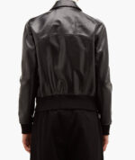 Men Classic Military Leather Jacket