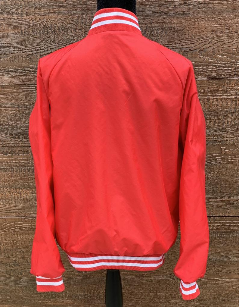 Men - Red Bomber Jacket - Size: L - H&M