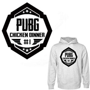 PUBG Iron-On Patches for Clothes DIY T-Shirt Clothing Child Patches Thermal Transfer Sticker