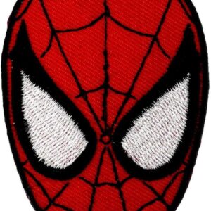 Spider-man Mask Embroidered iron-on/sew-on patch