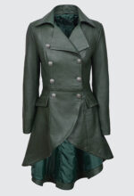 back-buckles-green-washed-real-leather-jacket-coat-gothic