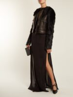 contrast-sleeve-leather-shearling-biker-jacket