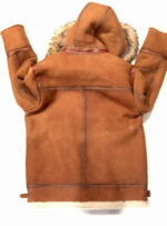 Tobacco Burnish Fox Shearling