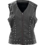 black-tailored-faux-leather-studded-vest