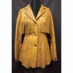 cognac-distress-fringed-bohemian-suede-leather-coat