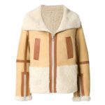camel-brown-oversized-zipped-aviator-fur-leather-jacket