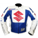 custom-suzuki-motorcycle-blue-and-white-leather-jacket