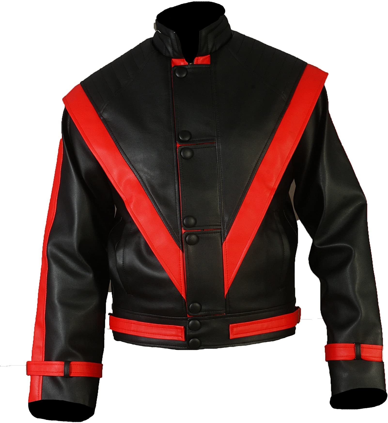Michael Jackson Red Leather Jacket | Free Shipping