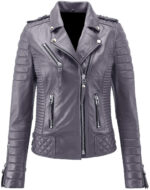 gray-genuine-lambskin-leather-biker-jacket