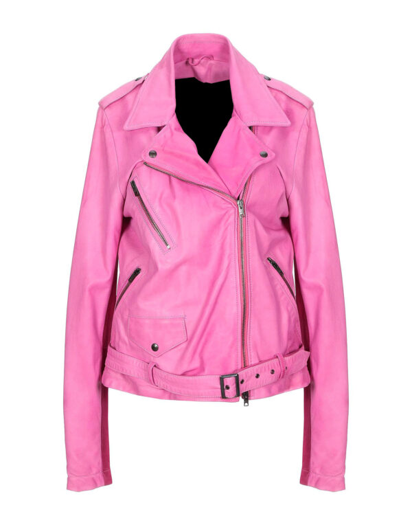 pink-lambskin-leather-biker-jacket