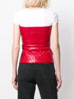 red-zipped-leather-biker-top