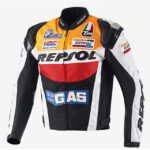 DUHAN-Orange-And-Black-Motorcycle-Repsol-Jacket
