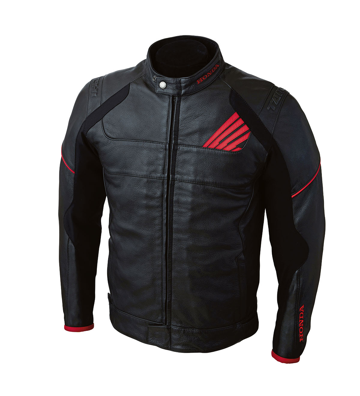 Honda Red CBR Leather Motorcycle Jacket