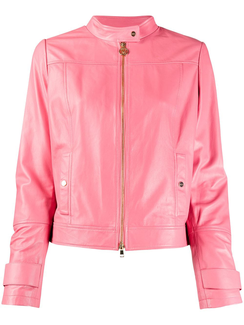 Maker of Jacket Cropped Biker Jacket