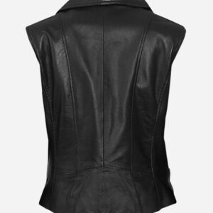 trendy-black-biker-leather-vest