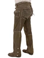 vintage-brown-leather-chaps-with-zipper-cover