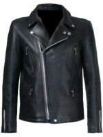black-leather-vintage-biker-jacket