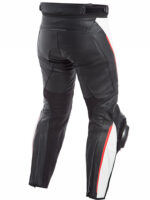 custom-motorcycle-black-red-and-white-leather-racing-pant
