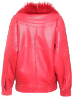 shearling-fur-collar-biker-leather-red-jacket