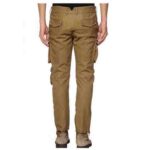 Soft Pure Leather Cargo Pant for Men Back