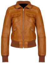 tan-bomber-leather-biker-jacket
