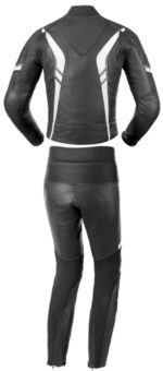 Black Foxton Motorcycle Racing Leather Suit
