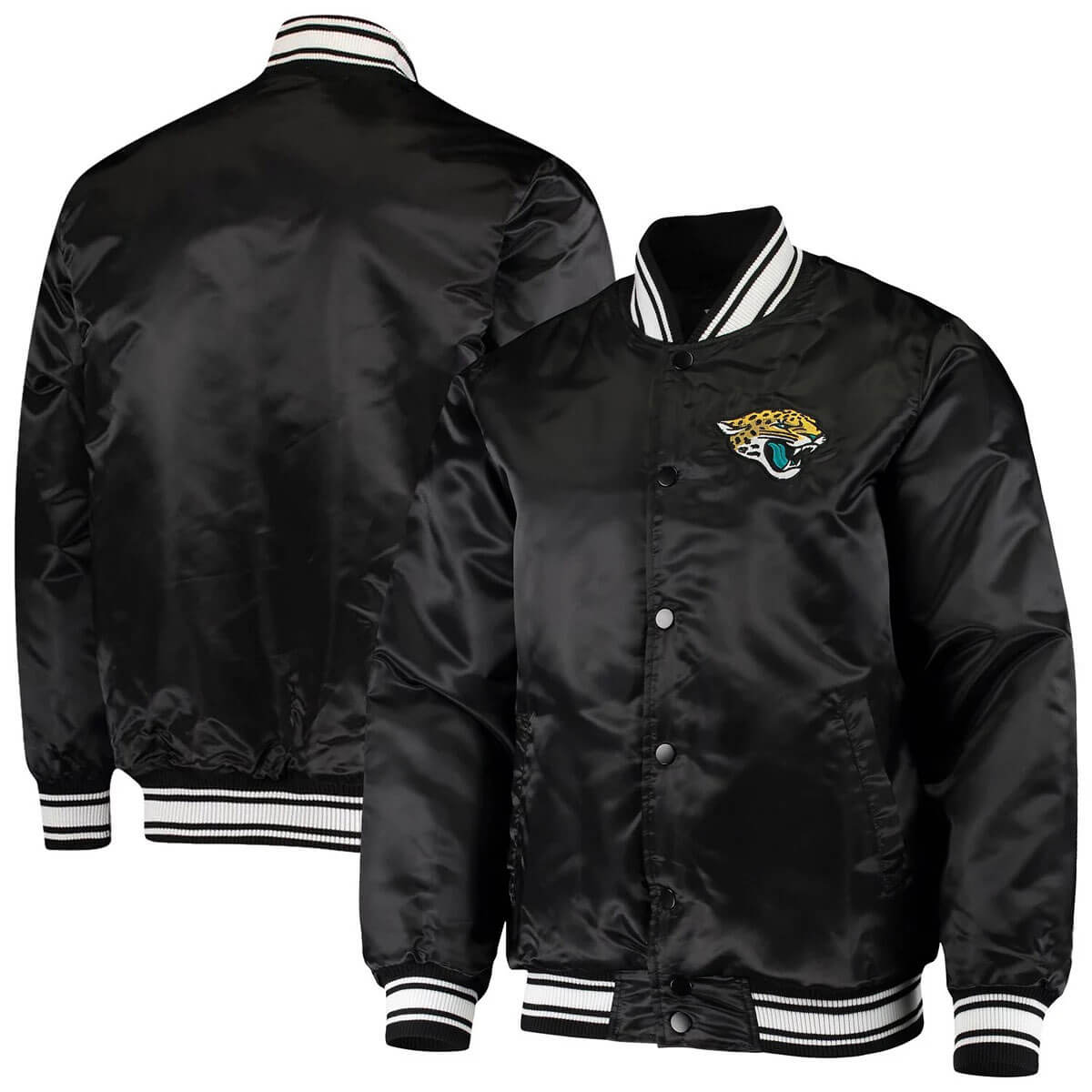 Heavyweight Satin Jacket Jacksonville Jaguars