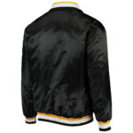 Boston Bruins Captain II Black and Gold Satin Jacket