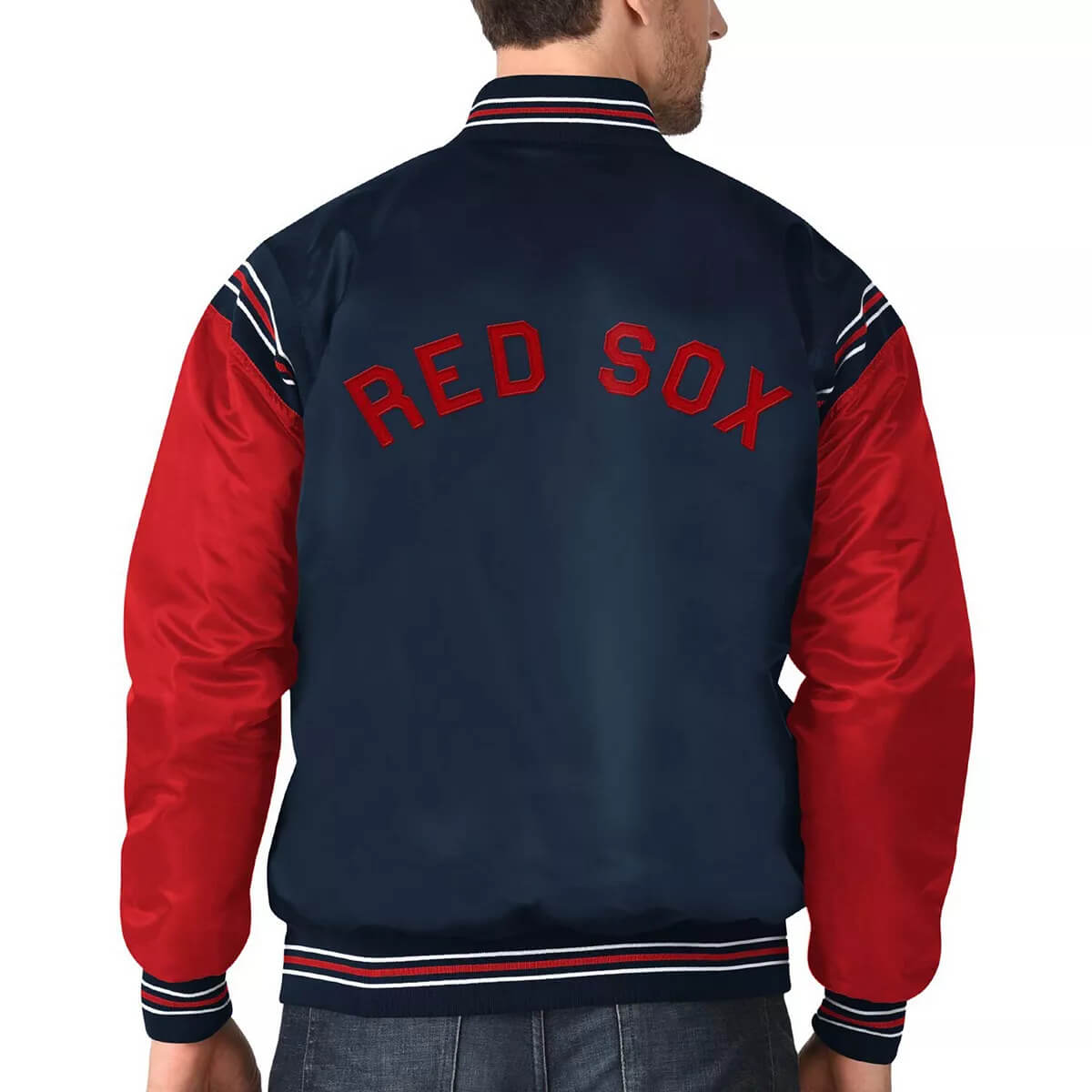 Lightweight Satin Jacket Boston Red Sox