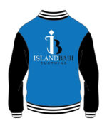Custom Design Blue And White Varsity Jacket
