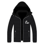 Custom Windbreaker Black Jacket