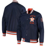 Houston Astros The Jett III Satin Varsity Jacket