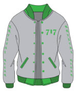 Krystal Klear Varsity Cotton Jacket