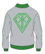 Krystal Klear Varsity Cotton Jacket