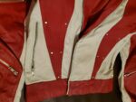 Michael Jackson Red White Leather Studded Jacket